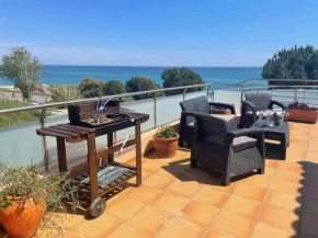 Villa Farell just in front of the sea
